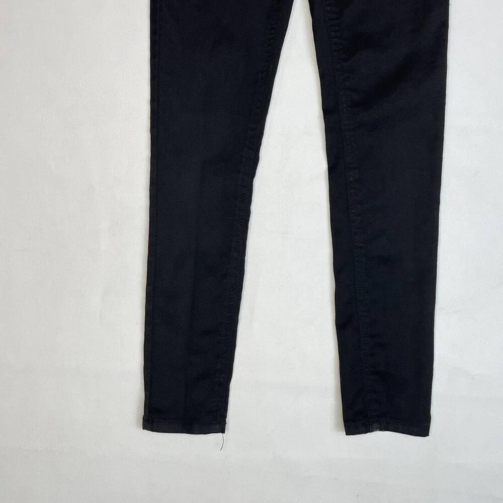 Girls Black Skinny Design Lab Chino Pants Size 8